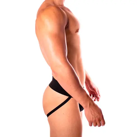 Prowler RED Hole Punch Jock Black XL