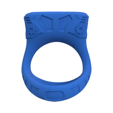 Screaming O Role Playing Game Vibrating Ring in Blue