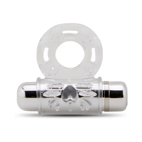 Nu Sensuelle Mate Ultra Flex Couple's Ring Clear