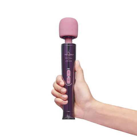 Baby Phat x Le Wand Classique Cordless Petite Rechargeable Vibrating Massager Deep in Purple
