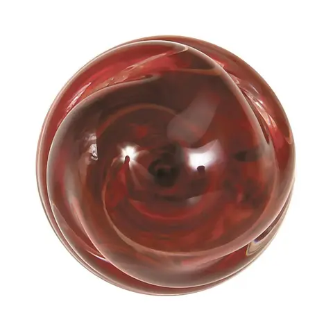 Adam & Eve Eve's Sweetheart Swirl Glass Dildo