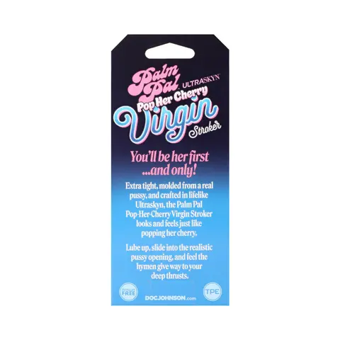 Palm Pal Virgin Stroker with Pop Her Cherry Juice Vanilla