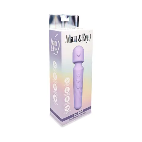 Adam & Eve Lilac Love Wand