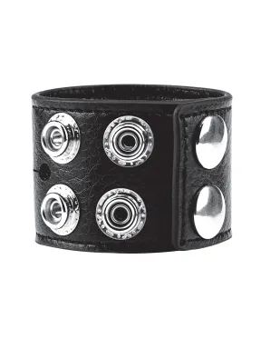 1.5 Inch cock ring with ball strap