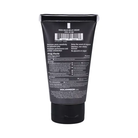 Rock Solid Delay Cream 2 oz. (Bulk)