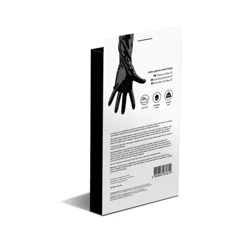 Prowler RED Latex Gloves Black XL