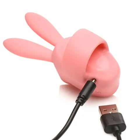 Shegasm Sucky Bunny Clit Stimulator in Pink