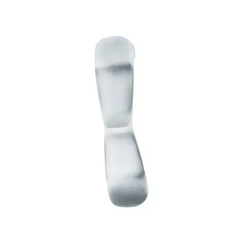 Hunkyjunk Boomerang Double-Ring Cockring & Nut-Tugger Clear Steam