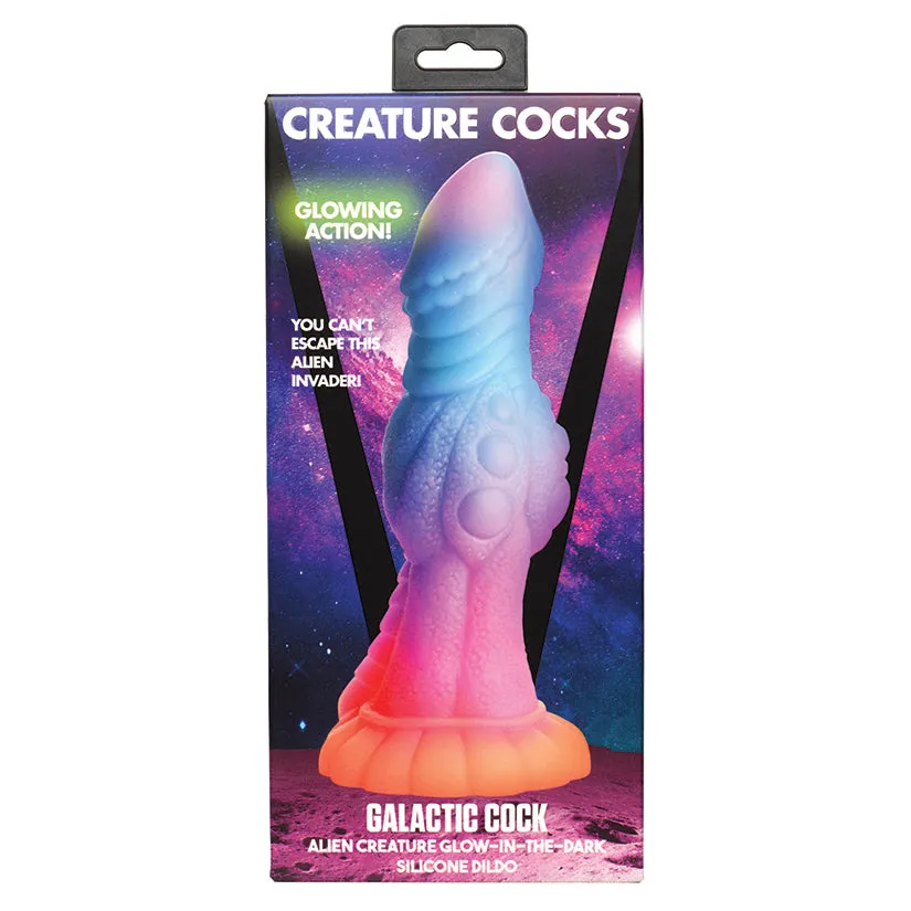 Creature Cocks Galactic Cock Alien Creature Glow-in-the-Dark Dildo