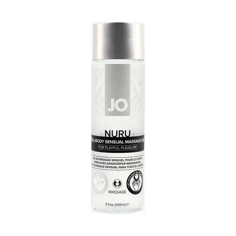 JO Nuru Full-Body Sensual Massage Gel 8 oz.