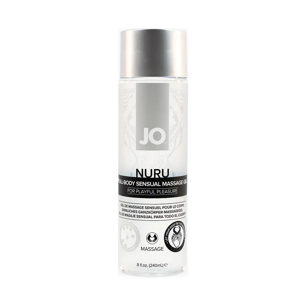 JO Nuru Full-Body Sensual Massage Gel 8 oz.