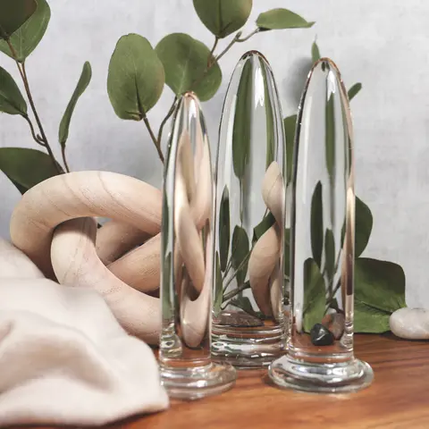 Clarity Utopian Cosmos Glass Dilator Set