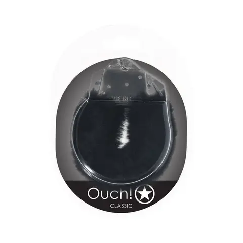 Ouch! Classic Fluffy Handcuffs in Black