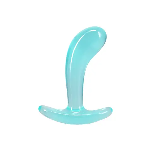 Crystal Jellies Curved Anal Trainer Set in Teal