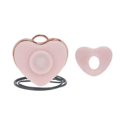 LoveLine Luvie AirTapTech Rechargeable Vibrator Waterproof in Pink