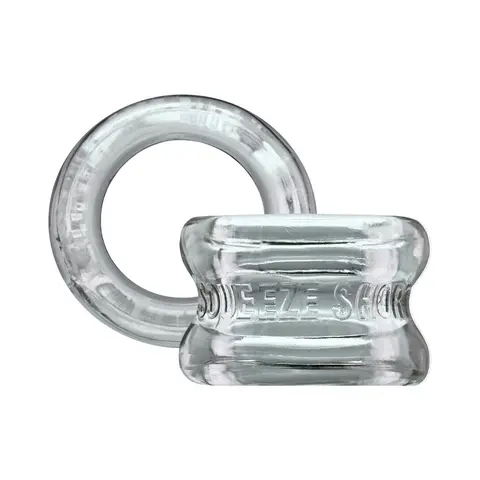 Oxballs Squeeze Short Ballstretcher in Clear