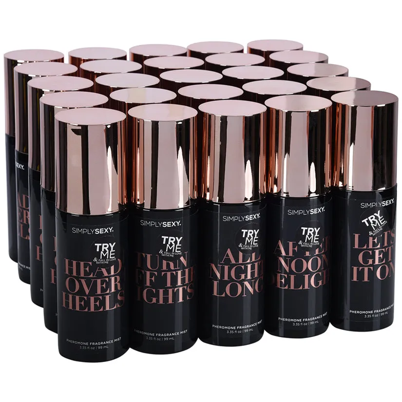 Simply Sexy Confessions Pheromone Body Mist Bundle of 25pcs
