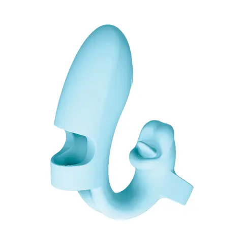 Desire Finger Massager in Blue