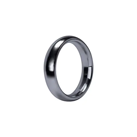 Prowler RED Aluminum Silver 50mm Ring