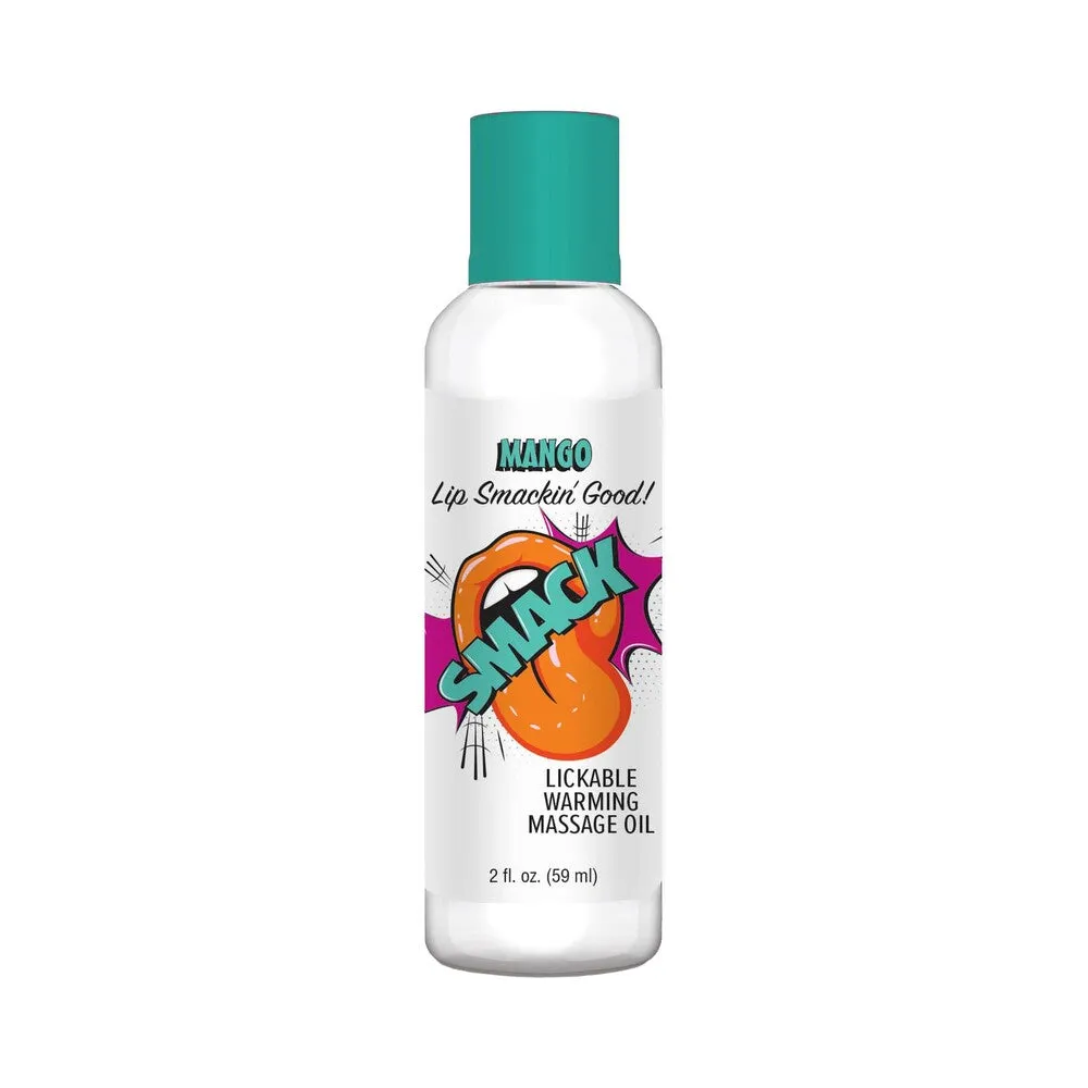 Smack Lickable Massage Oil Mango 2 oz.