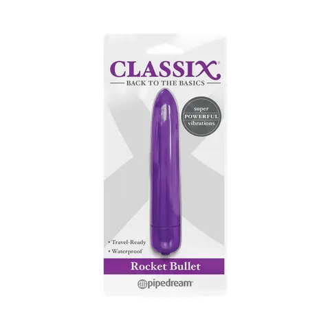 Classix Rocket Bullet Vibrator in Purple