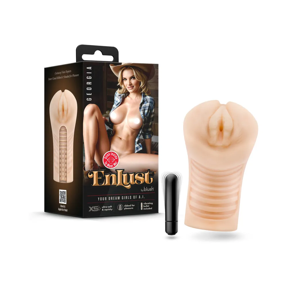 EnLust Georgia Male Masturbator with Bullet Vibrator