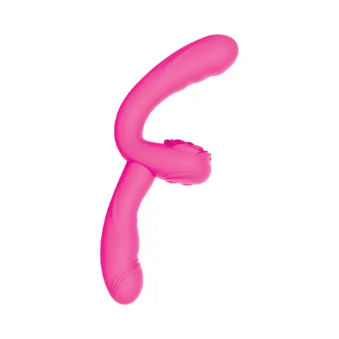 Desire Dual Vibrator 2 Piece in Pink