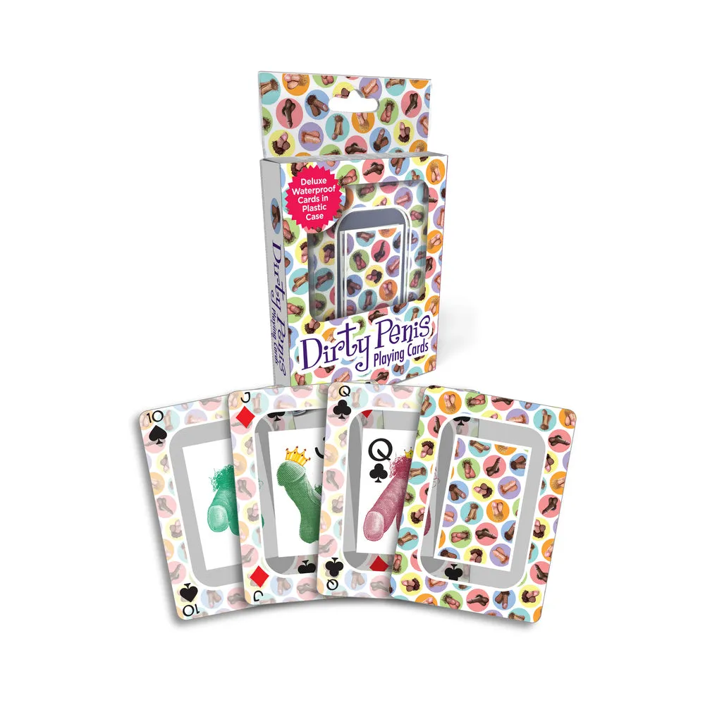 Dirty Penis Waterproof Playing Cards