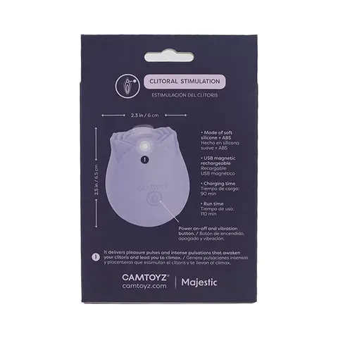 Camtoyz Tap Rose Pulsation Stimulator