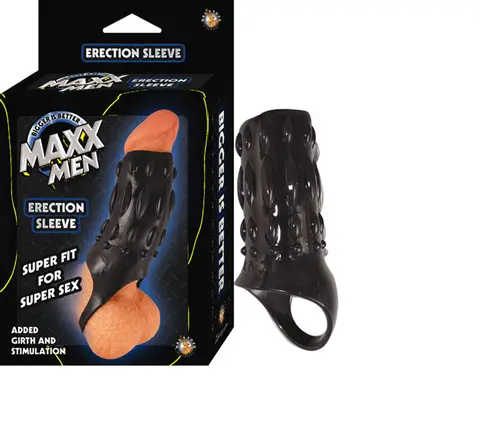 Maxx Men Erection Sleeve in Black