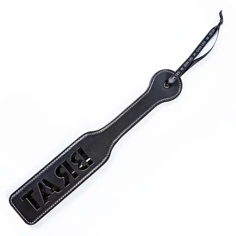 SEI MIO Mark My Words Brat/Slut Double-Sided Impression Paddle