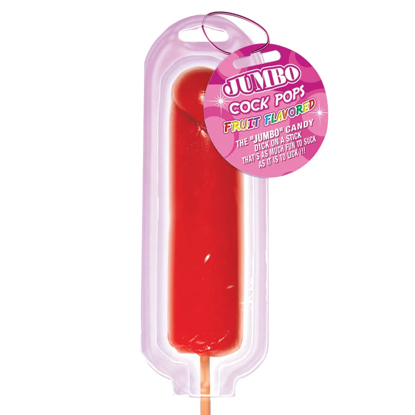 Jumbo Cock Pops Strawberry
