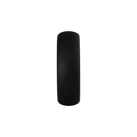 Forto F-64 Wide Liquid Silicone Cockring Small in Black