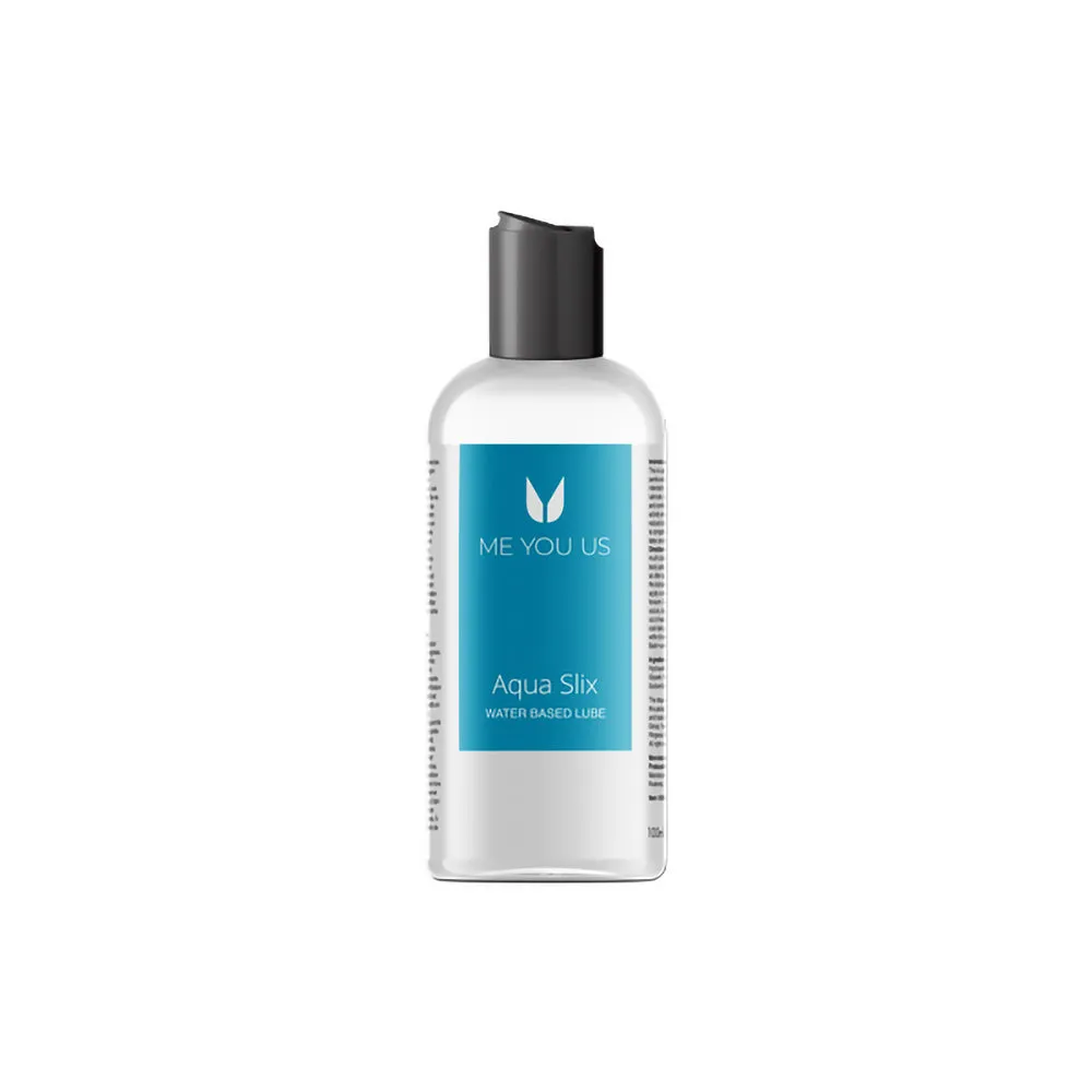 Me You Us Aqua Slix Water-Based Lubricant Clear 3.3 oz.