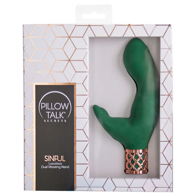 Pillow Talk Secrets Sinful Green