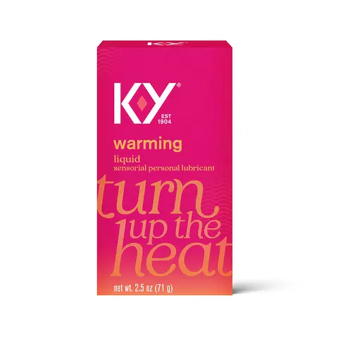 K-Y Warming Liquid Personal Lubricant 2.5 oz.