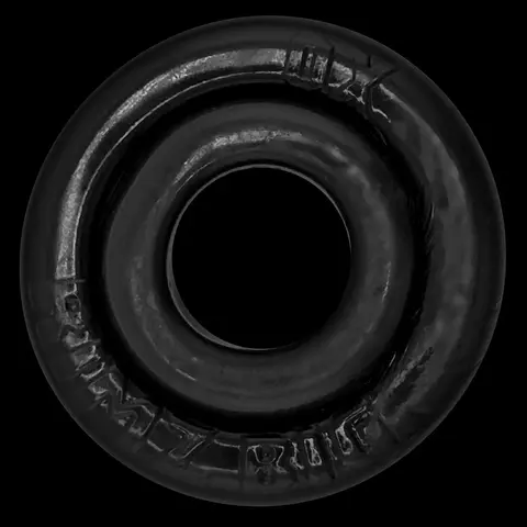 Oxballs Rimz Big Single Ring in Black