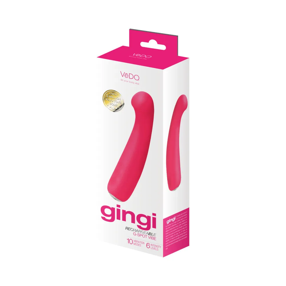 VeDO Gingi Rechargeable G-Spot in Pink