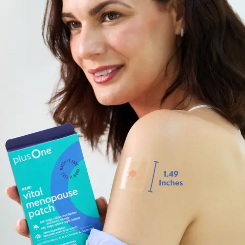 Menopause Relief Patches (AM/PM) by plusOne®