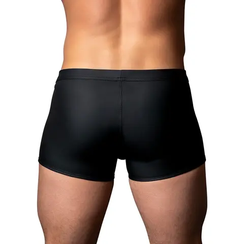 Male Power Oh Snap! Snap Off Short Black XL