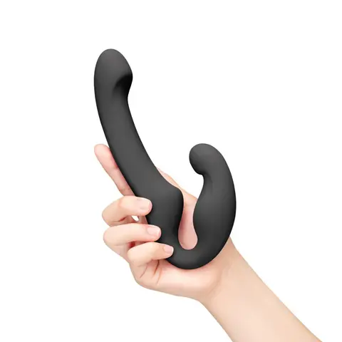 Me You Us Signature The Strapless Strap-On in Black