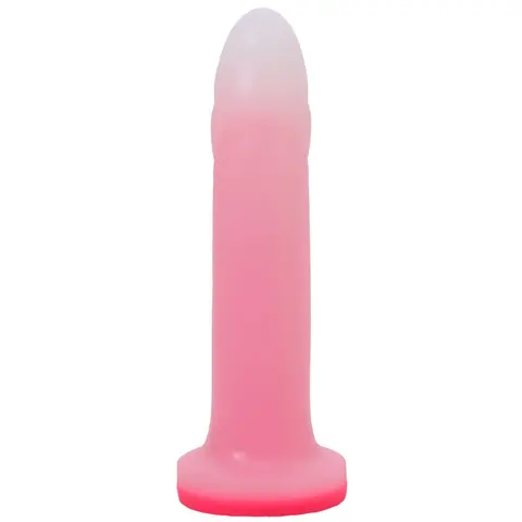Tantus Flurry O2 Dual Density G-Spot Dildo Rose Quartz