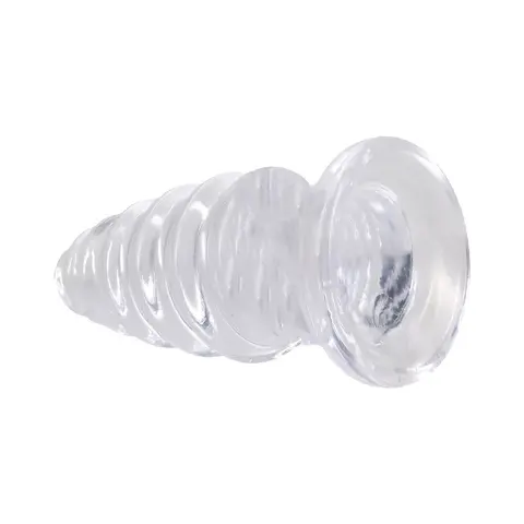 Crystal Jellies Anal Twist 6 in. in Clear