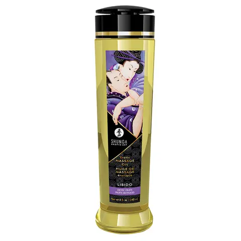 Shunga Erotic Massage Oil Libido Exotic Fruit 8.5 oz.