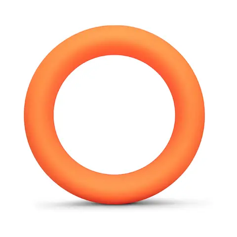 b-Vibe Snug Ring 40mm Snug Fit Silicone C-Ring in Orange