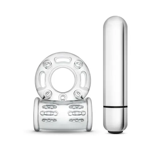 Stay Hard 10 Function Vibrating Bull Ring Clear