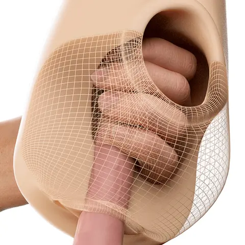 PDX Plus Pussy Pounder Squeeze Stroker in Light
