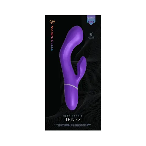 Nu Sensuelle Jenz Rabbit Vibe Deep Purple