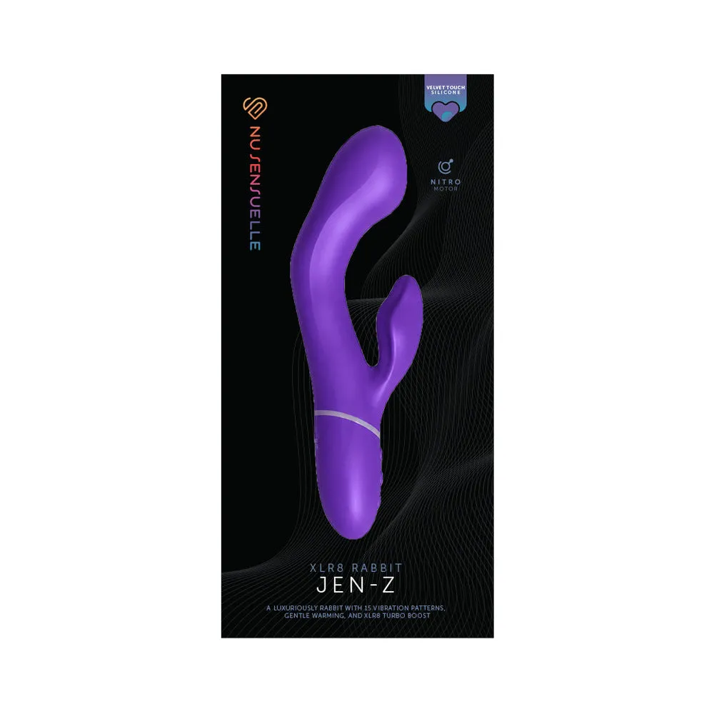 Nu Sensuelle Jenz Rabbit Vibe Deep Purple