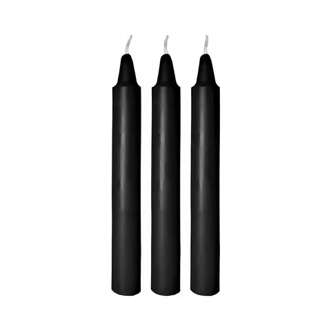 Me You Us Drip Candles 3 Pack in Black